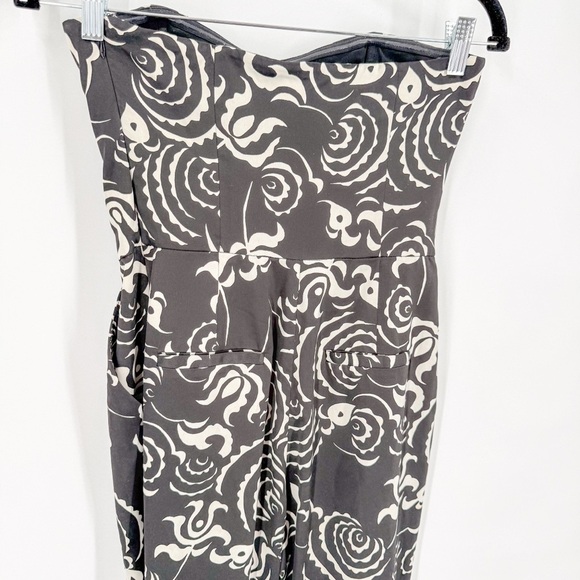 RACHEL Rachel Roy Black and White Patterned Jumpsuit - Picture 5 of 5